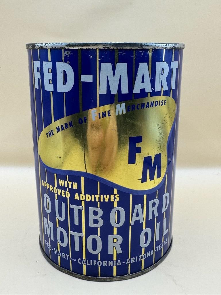 Fed-Mart Outboard Motor Oil (1 of 5)