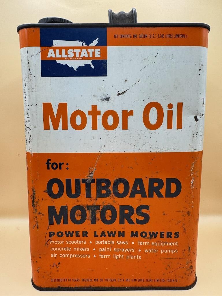 AllState Motor Oil: Chicago, some denting, Vibrant colors