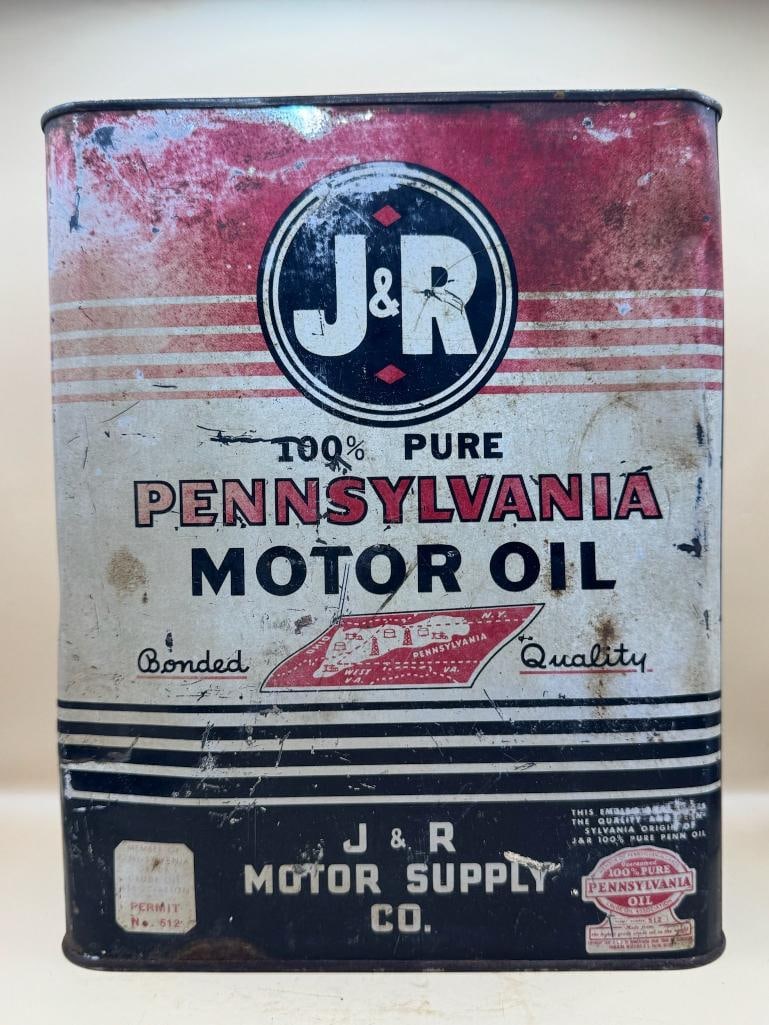 100% Pure Pennsylvania Motor Oil (1 of 5)