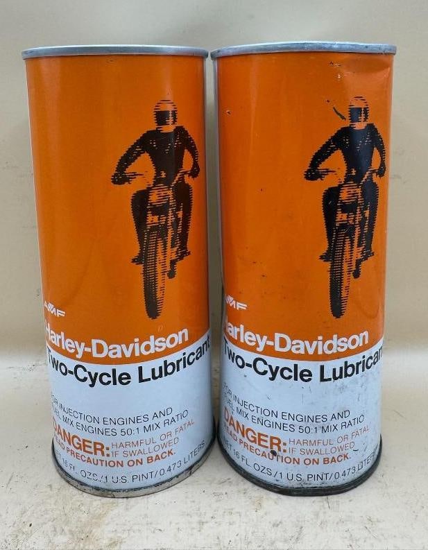 Harley Davidson Pint Pair: Both pints, both full
