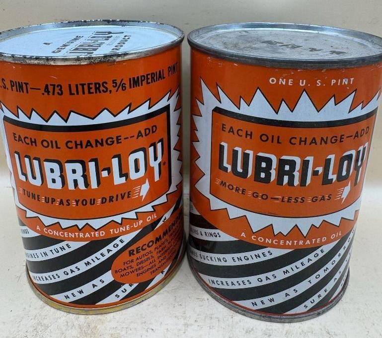 Lubri-Loy Pint Pair: Both pints, both full
