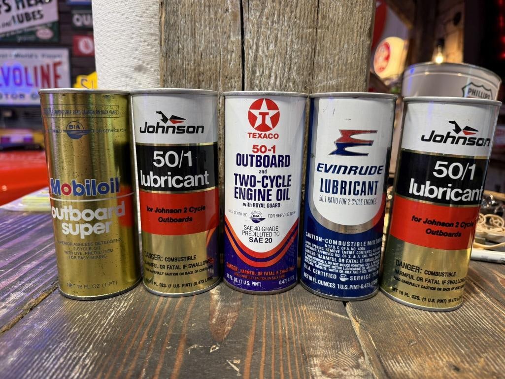 Oil Can Lot (1 of 2)
