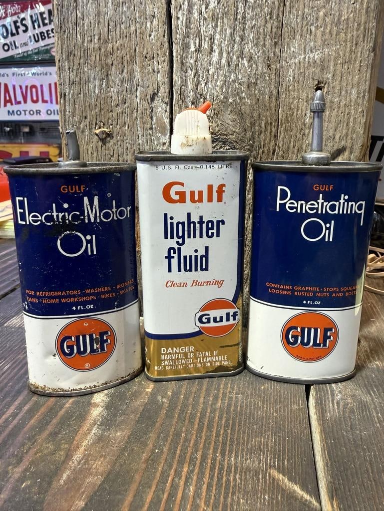 Gulf Oil Can lot (1 of 4)