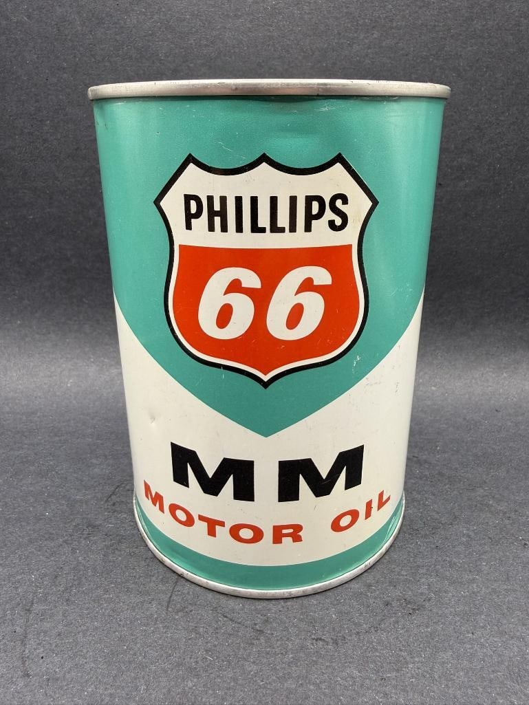 Phillips MM Oil Can: Quart, Empty