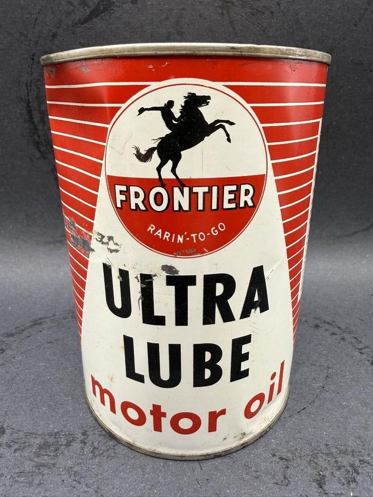 Frontier Oil Can: Quart, full