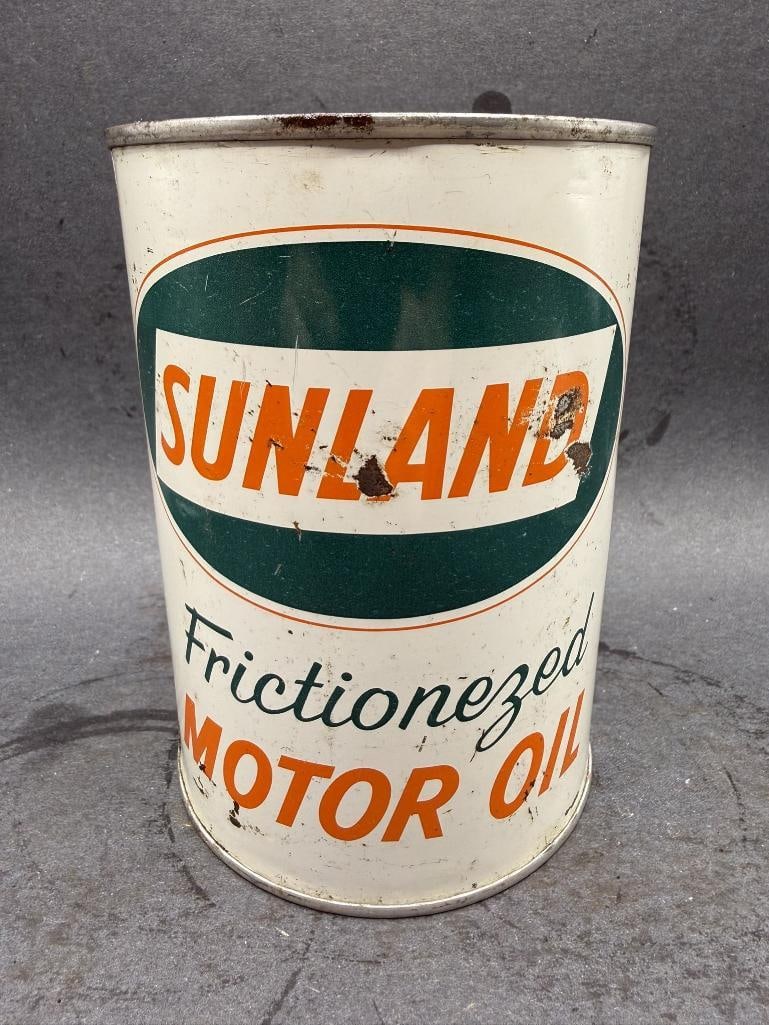 Sunland Oil Can: Quart, Empty