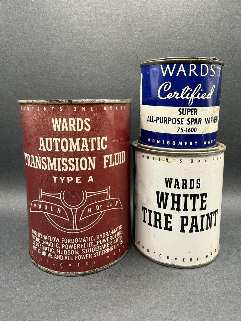 Wards Oil Can Lot: All empty