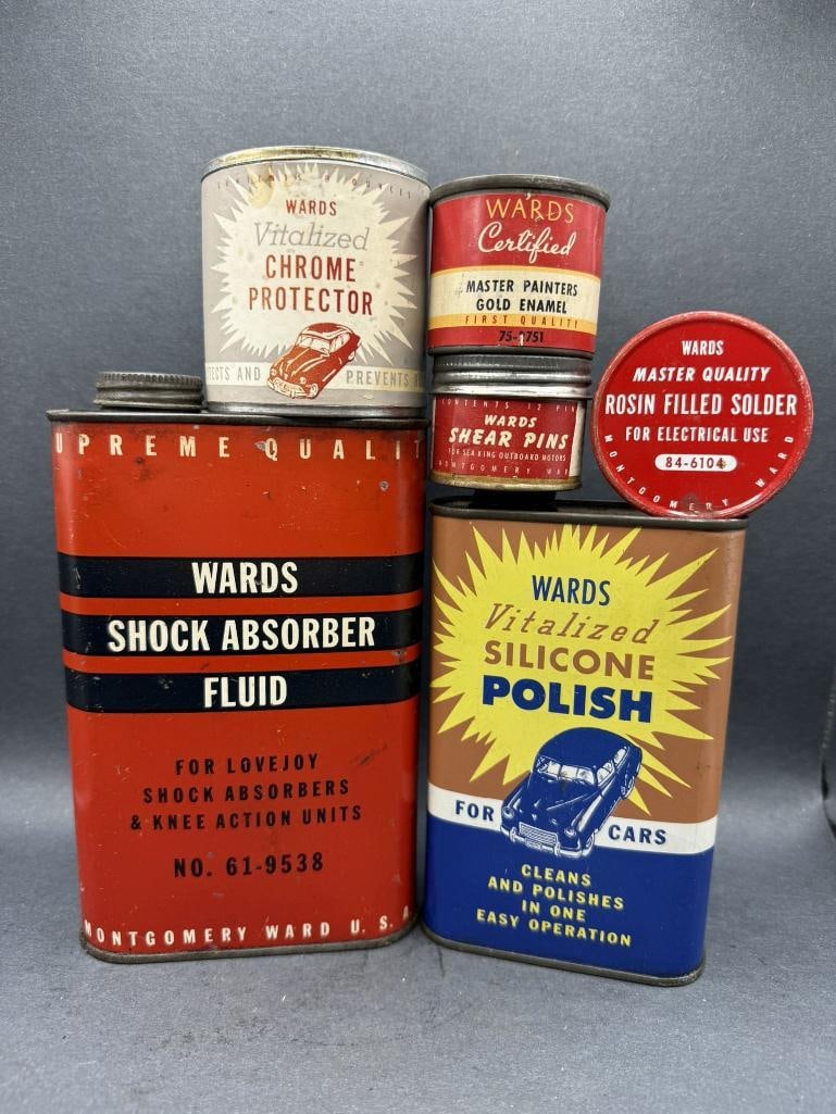 Wards Can Lot: All empty except enamel