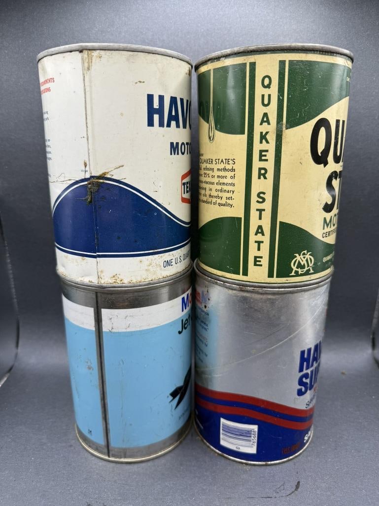 Quart Oil Can Bundle - 4