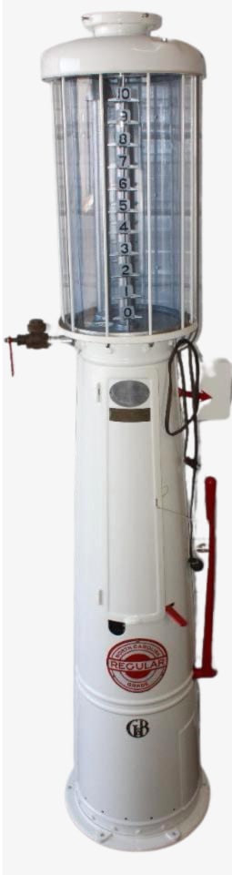 Gilbert and Barker G&B Model 176 Ten Gallon Visible Gas Pump (1 of 20)