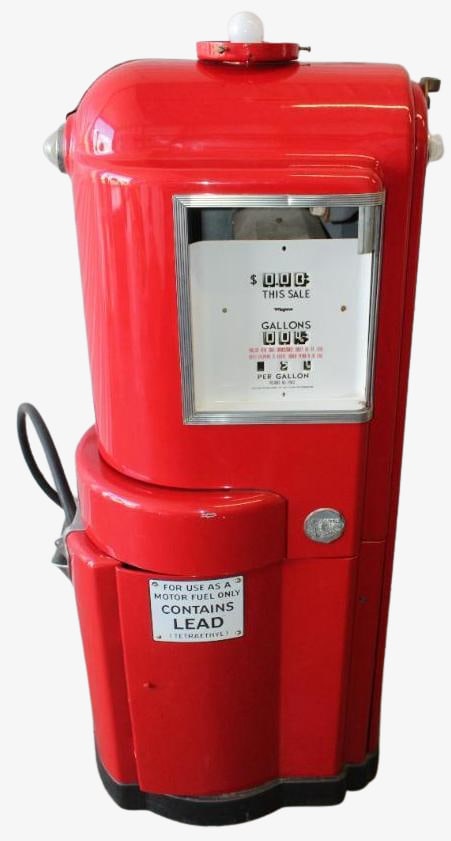 1941 Wayne 100 Gas Pump with Hose Reel (1 of 16)
