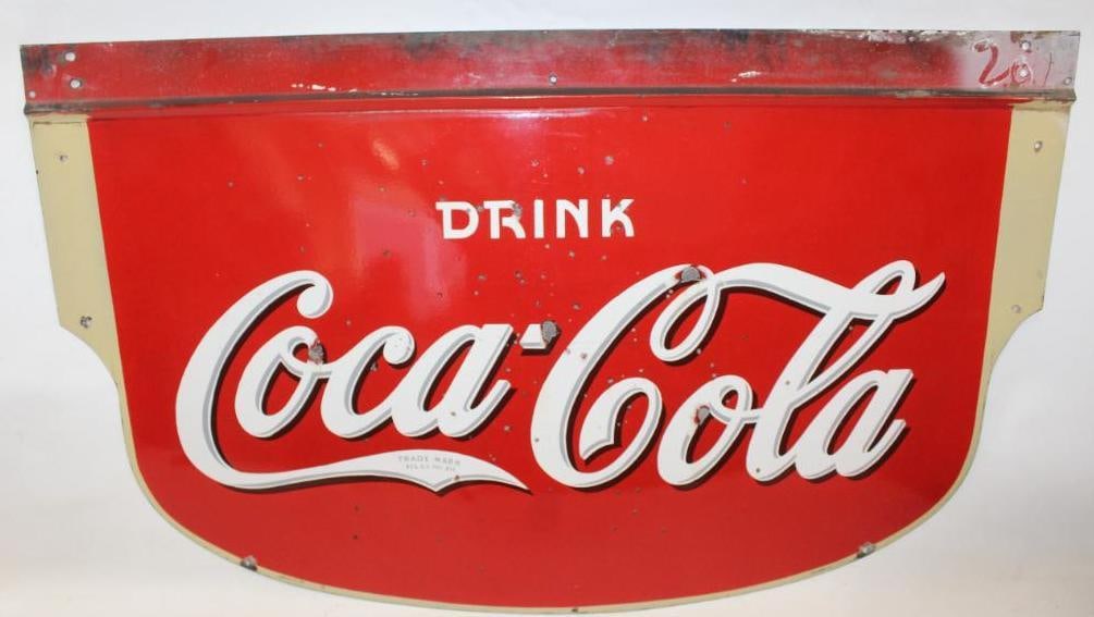 Drink Coca-Cola DSP Porcelain Hanger Sign (1 of 15)