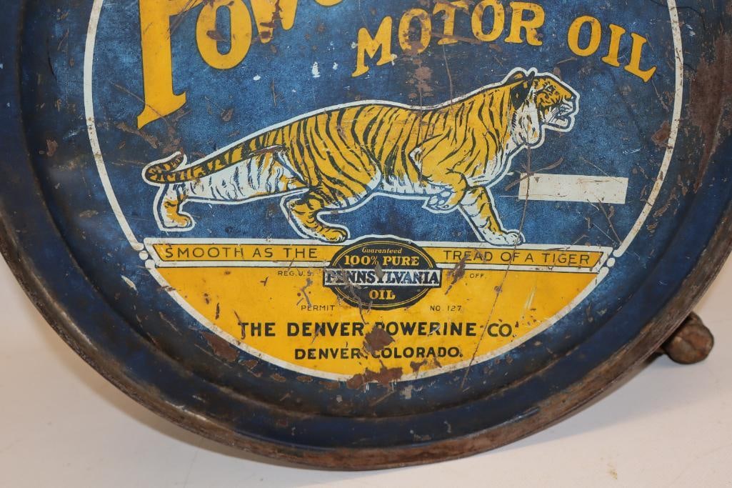 Graphic Power-Lube Five Gallon Rocker Oil Can - 3
