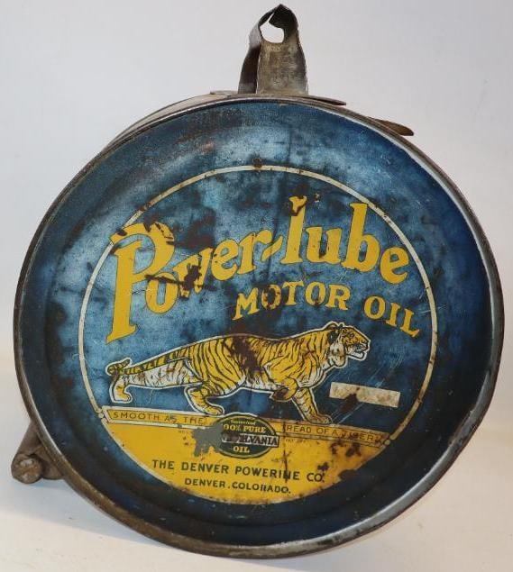 Graphic Power-Lube Five Gallon Rocker Oil Can - 7