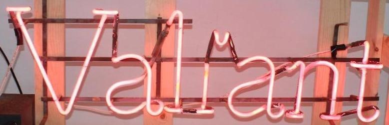 Valiant Dealership Pink Neon Light Up Sign (1 of 9)