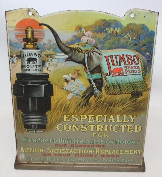 Graphic Jumbo Molite Spark Plugs Advertising Countertop Display (1 of 6)