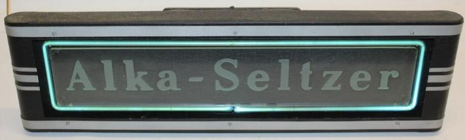Alka-Seltzer Neon Light Up Advertising Display Sign (1 of 10)