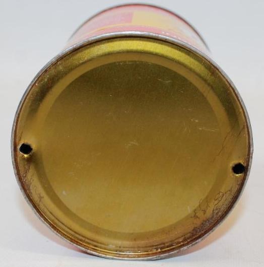 Indian Premium Motorcycle Oil Metal One Quart Oil Can - 8