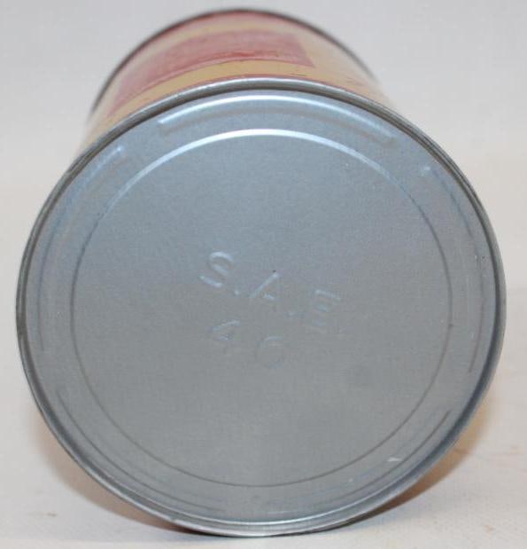 Indian Motorcycle Metal One Quart Oil Can - 7