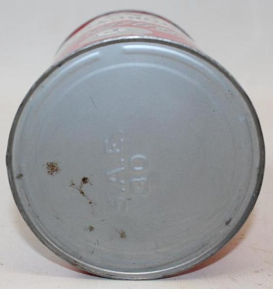 New Indian Premium Motorcycle Oil Metal One Quart Oil Can - 7