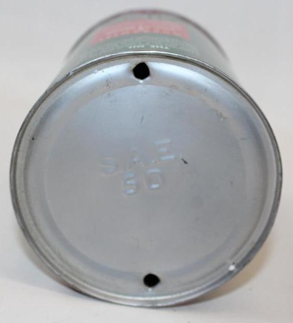 C.A.M. Indian Motorcycle Metal One Quart Oil Can - 8