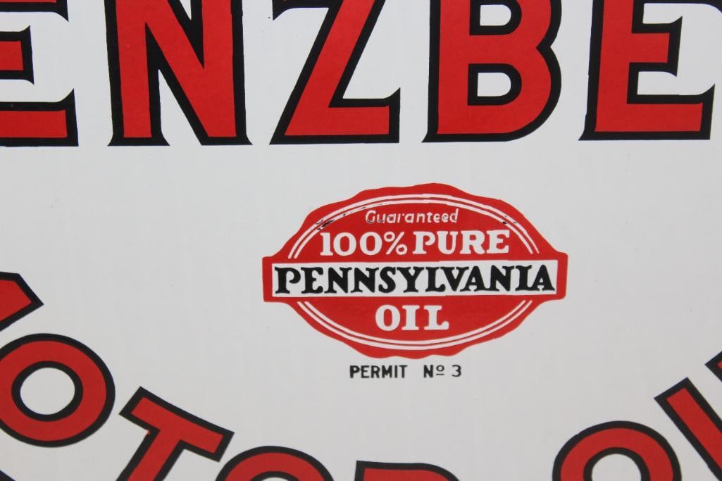 Stunning Kendall Penzbest Motor Oils DSP Porcelain Advertising Sign - 11