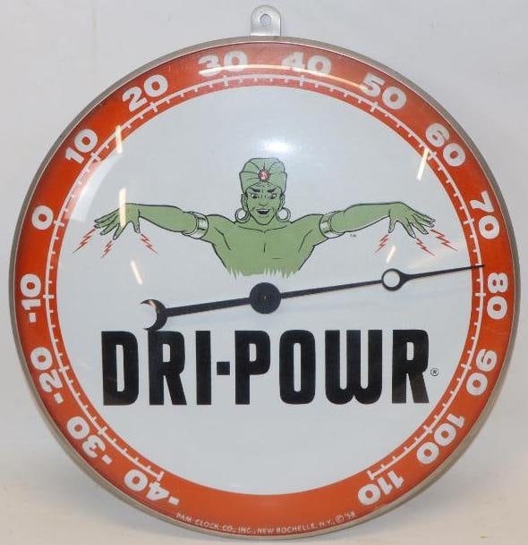 PAM Dri-Powr Batteries Advertising Thermometer (1 of 5)