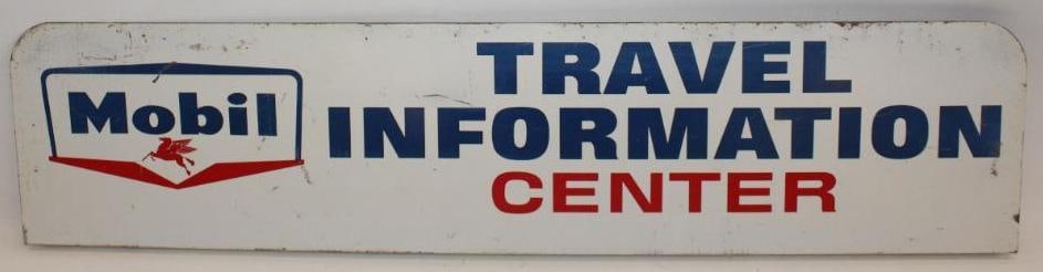 Mobil Travel Information Center SST Advertising Rack Sign (1 of 5)