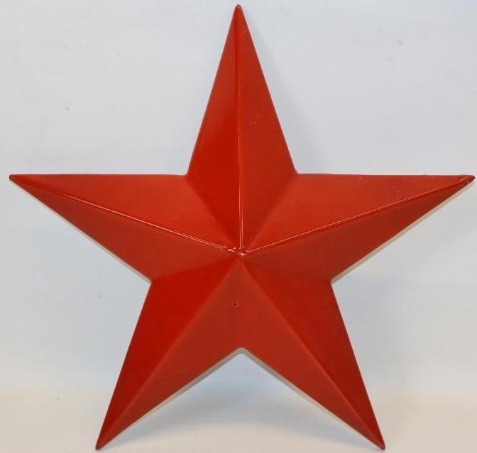 Texaco Embossed Porcelain Star Sign: This sign measures 16" x 16". It is in very nice condition overall with only some slight fading and a couple of tiny chips in the field. It is graded a 8.9.