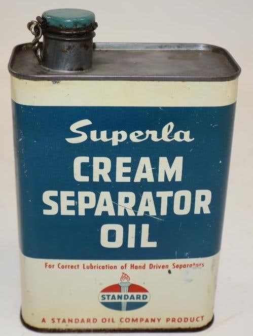 Superla Cream Separator 1qt Metal Oil Can (1 of 4)
