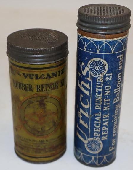 Group of 2 Urich's and Self- Vulcanizing Tire Tube Repair Kits (1 of 2)