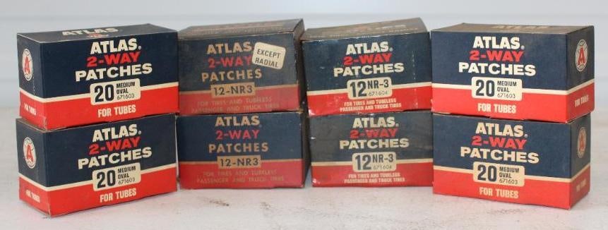 Group of 8 Atlas 2 Way Patches in Original Boxes (1 of 5)