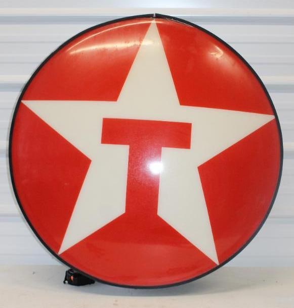 Texaco Star Gas Station Light Up Advertising Sign (1 of 6)