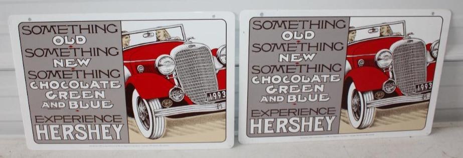 Group of 2 1993 Hershey Car Show and Swap Meet Advertising Signs (1 of 5)