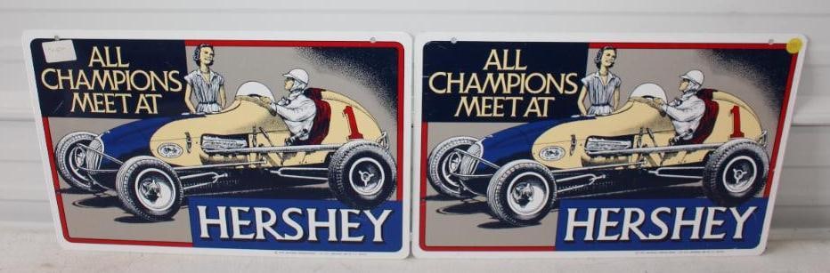 Group of 2 1997 Hershey Car Show and Swap Meet Advertising Signs (1 of 5)