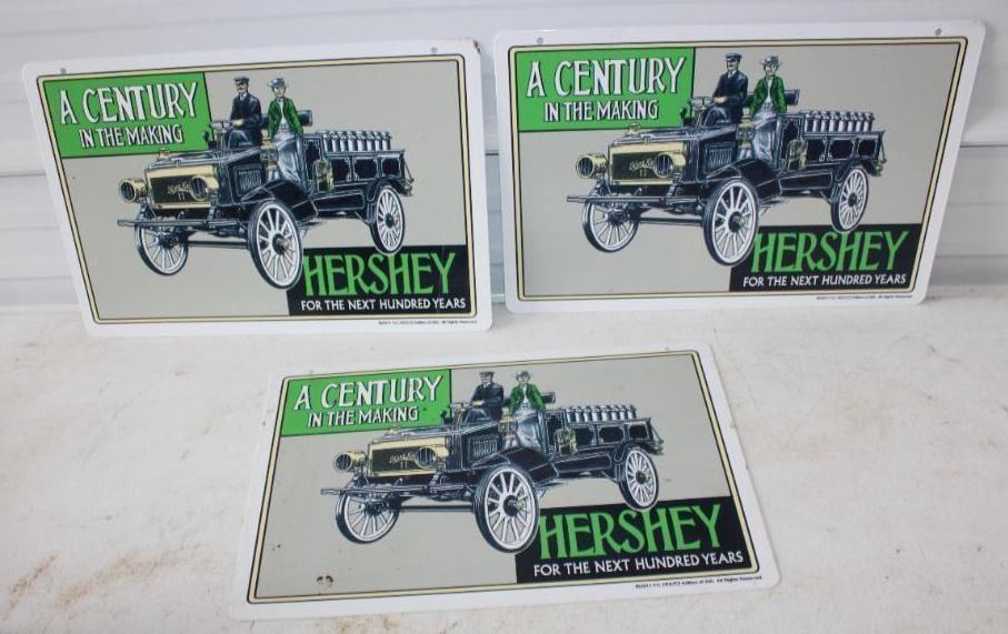 Group of 3 2011 Hershey Car Show and Swap Meet Advertising Signs (1 of 5)