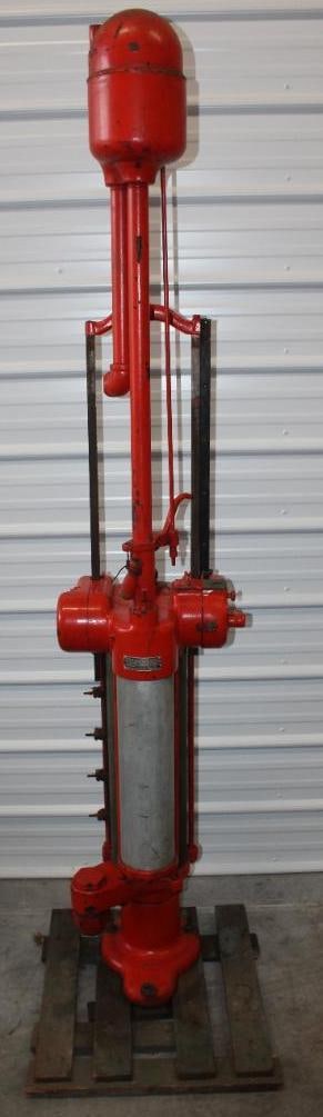 Bowser Model 101 - 5 Gallon Hand Crank Brass Cylinder Gas Pump (1 of 12)