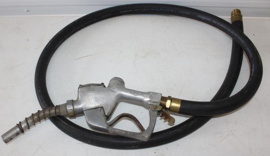 OPW Gas Pump Nozzle With 8' 1" Goodyear Hose (1 of 5)