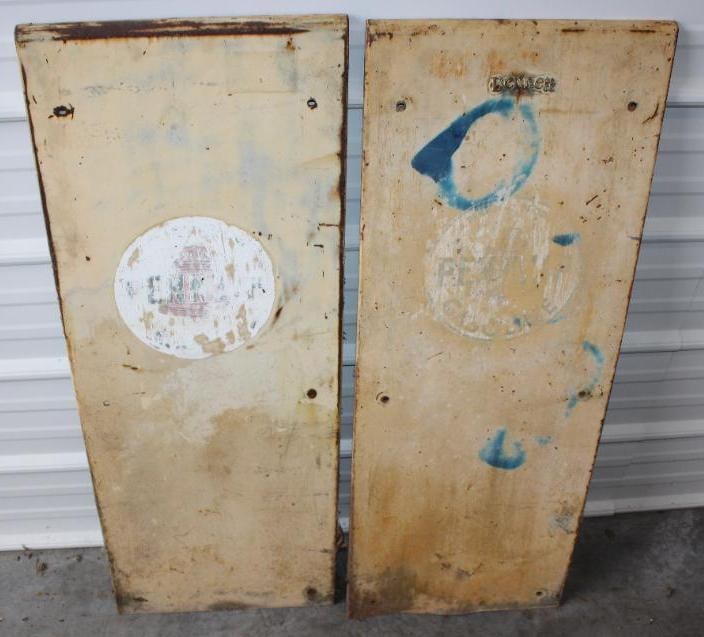 Pair Of Bennett Gas Pump Doors (1 of 6)