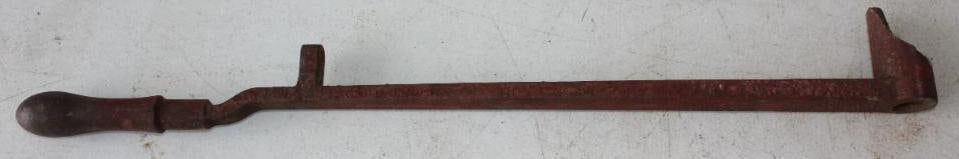 Visible Gas Pump Solid Steel Handle: 30x3.5x2