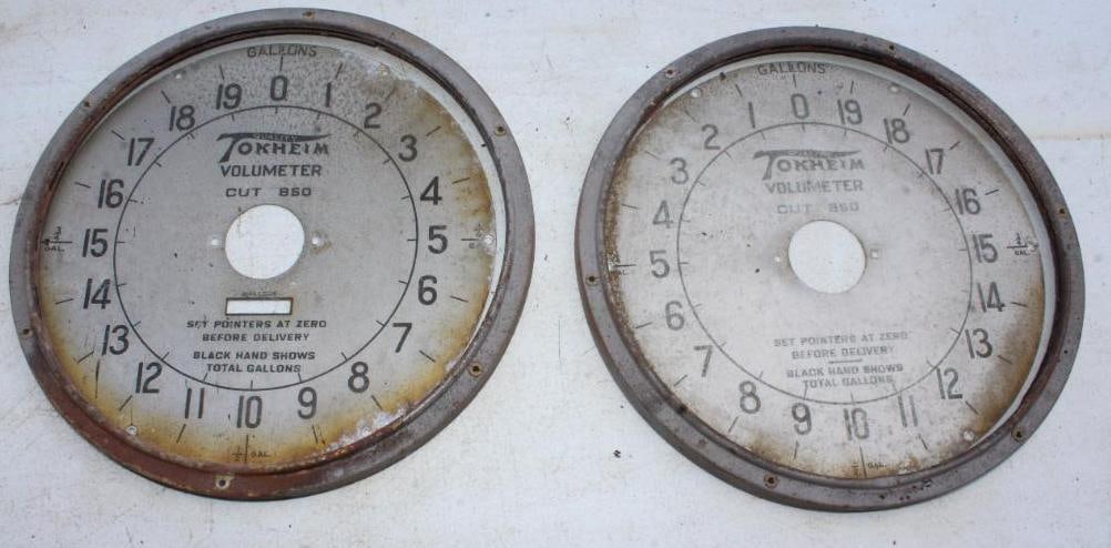 Group of 2 Tokheim Module 850 Face Plates and Benzel (1 of 4)