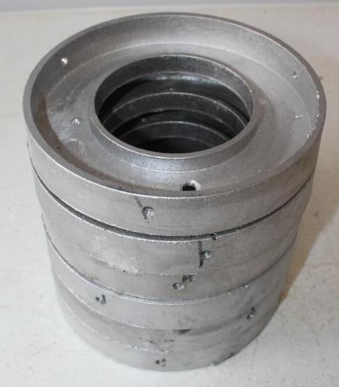 Group of 6 Recast Gas Pump Globe Rings (1 of 3)