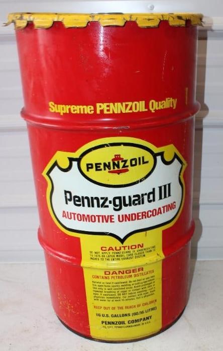 Pennzoil Pennz-Guard III 16 Gallon Oil Grease Can: 15x15x27