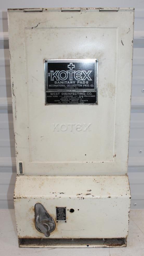 Kotex Sanitary Pads Gas Station Vending Machine (1 of 9)