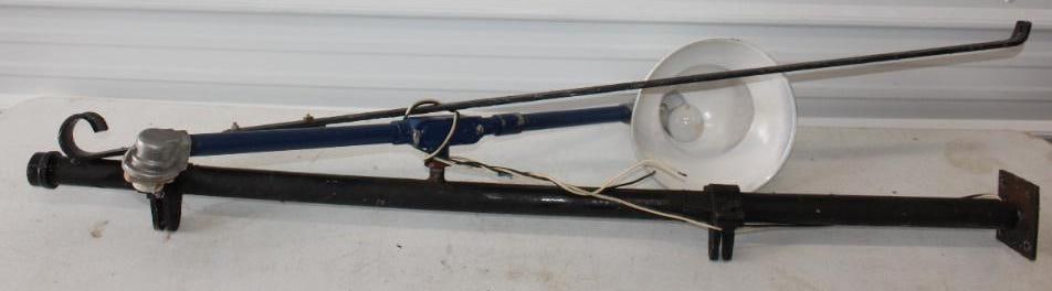 Sign Bracket With Attached Light Fixture (1 of 7)