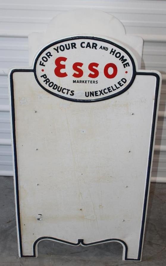 Esso Products Unexcelled Porcelain Display Rack (1 of 5)