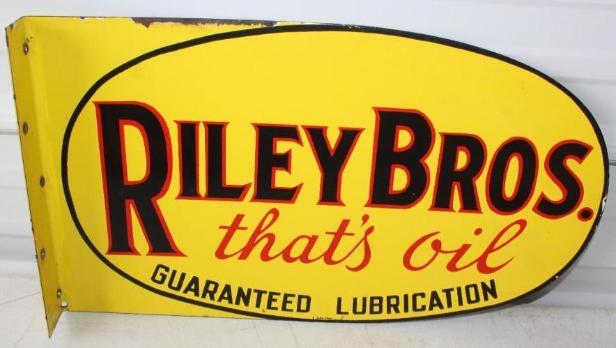 DSP Riley Bros (That?s Oil) Flange Sign (1 of 8)