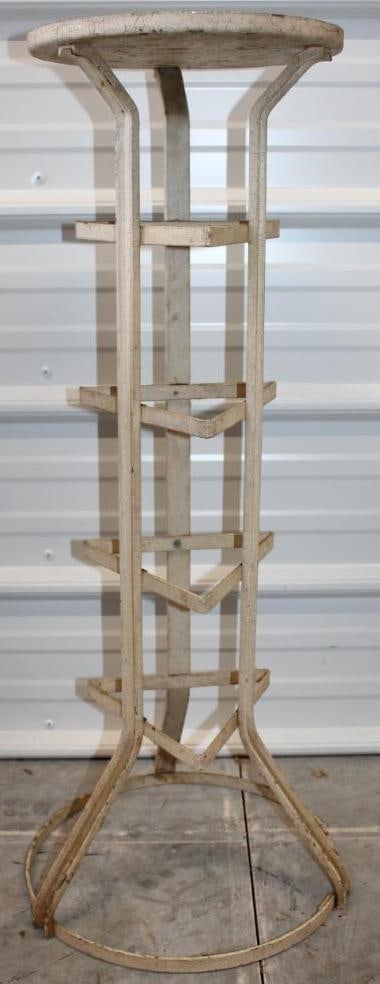 Atlantic Motor Oil Advertising Oil Can Rack (1 of 4)