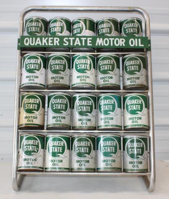 Quaker State Quart Oil Can Rack (1 of 6)