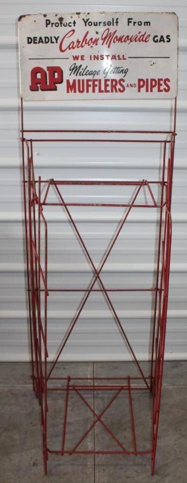 AP Mileage Getting Mufflers & Pipes Display Rack (1 of 4)
